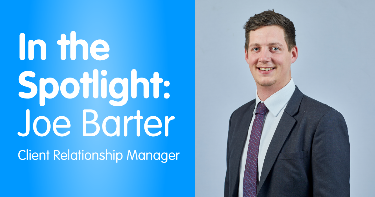 In the spotlight - Joe Barter